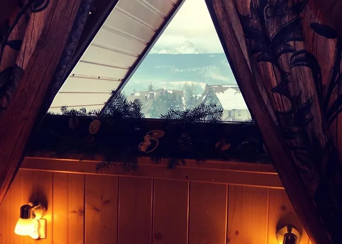 Szafran Z Widokiem Na Gory Zakopane