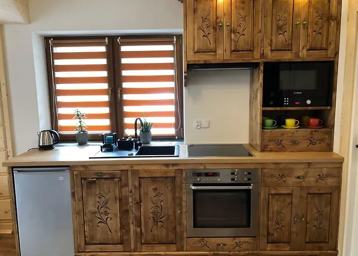 Szafran Z Widokiem Na Gory Zakopane