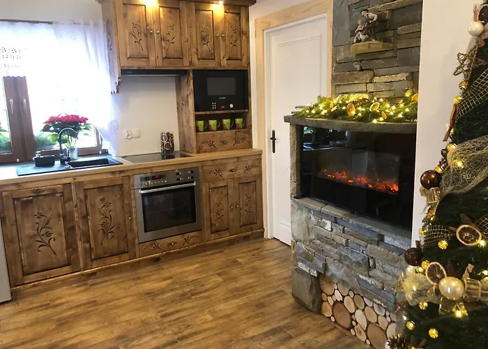 Szafran Z Widokiem Na Gory Zakopane